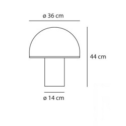 Artemide Onfale Grande Lampada da Tavolo