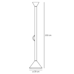 Artemide Callimaco LED Lampada da Terra