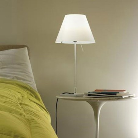 Luceplan Costanzina Led Paralume Bianco Lampada da Tavolo
