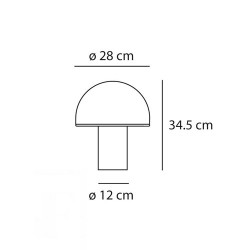Artemide Onfale Medio Lampada da Tavolo