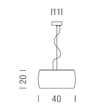 Sirius Suspension lamp | ProfessioneLuce_A_Esclusa_Lampadina/e_NON_inclusa/e_Not_Included