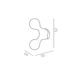 Kundalini Atomium Lampada da Soffitto/Parete