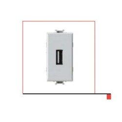 Presa USB 2.1A per BTICINO® MATIX™ Bianca