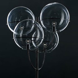 Oluce Lyndon H 200 Lampada da Terra per Esterno