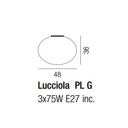 Vistosi Lucciola PL Lampada da Soffitto Offerta