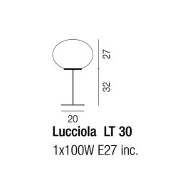Lucciola Lt 30 small_C_Esclusa_Lampadina/e_NON_inclusa/e_Not_Included