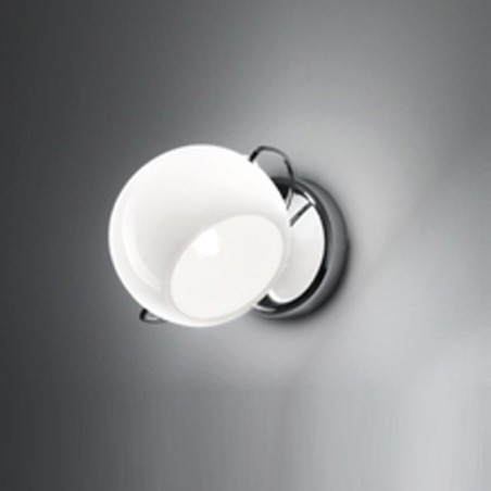 Fabbian Beluga White Lampada da Parete/Soffitto G9