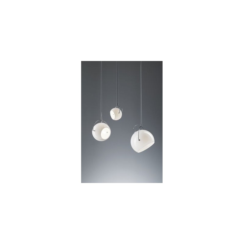 Fabbian Beluga White 9cm Lampada a Sospensione Fabbian Beluga White 9cm Lampada a Sospensione