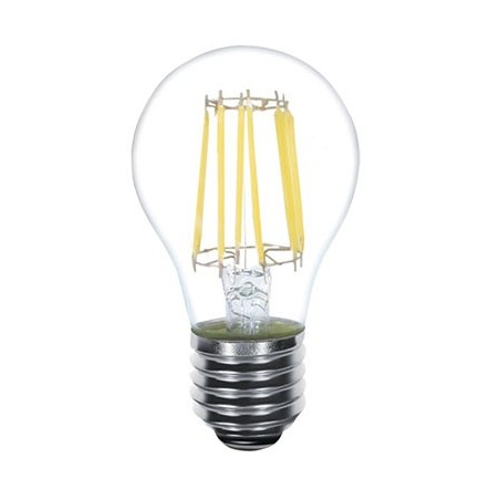 Lampadina 6W A19 corpo tutto vetro 2700K