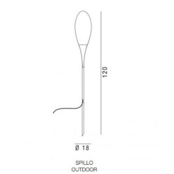 Spillo OutDoor Fence_C_Esclusa_Lampadina/e_NON_inclusa/e_Not_Included