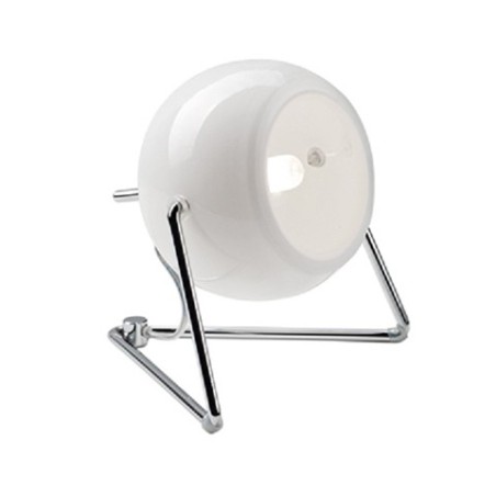 Fabbian Beluga White Lampada da Tavolo