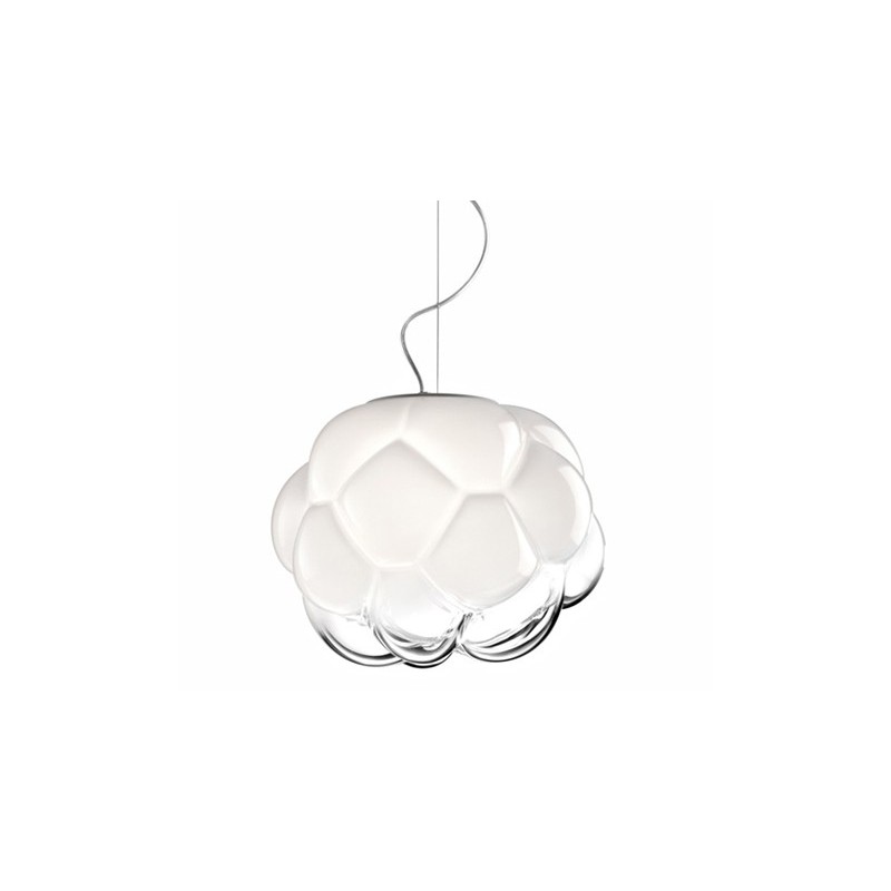 Fabbian Cloudy 40 Led Lampada a Sospensione Fabbian Cloudy 40 Led Lampada a Sospensione