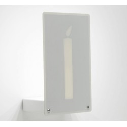 Illuministi CandLed white wall lamp_A+_Esclusa_Lampadina/e_NON_inclusa/e_Not_Included_Outlet_Outlet_Outlet_Outlet