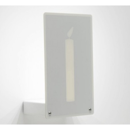 Illuministi CandLed white wall lamp_A+_Esclusa_Lampadina/e_NON_inclusa/e_Not_Included_Outlet_Outlet_Outlet_Outlet