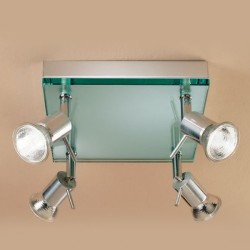Linea Light Spotty Faretto 4 Luci Crystal Offerta