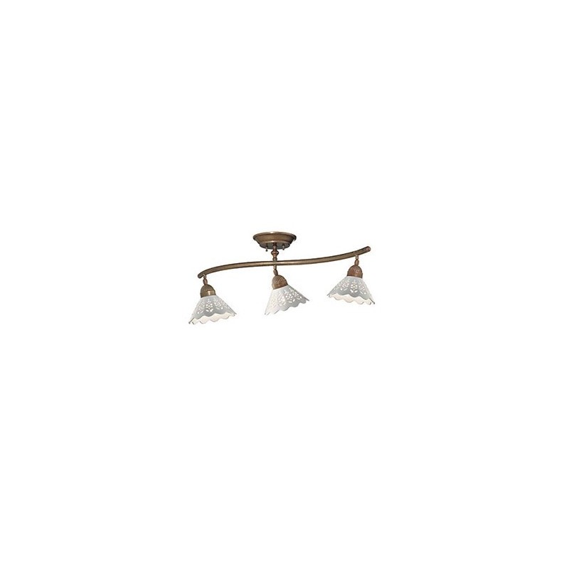 Il Fanale Fior di Pizzo Binario a Soffitto 3 Luci Il Fanale Fior di Pizzo Binario a Soffitto 3 Luci