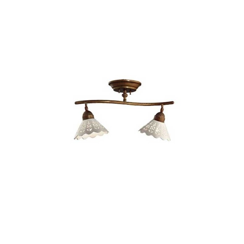 Il Fanale Fior di Pizzo Binario a Soffitto 2 Luci Il Fanale Fior di Pizzo Binario a Soffitto 2 Luci