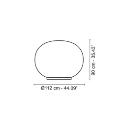Flos Glo Ball Mini Lampada da Tavolo
