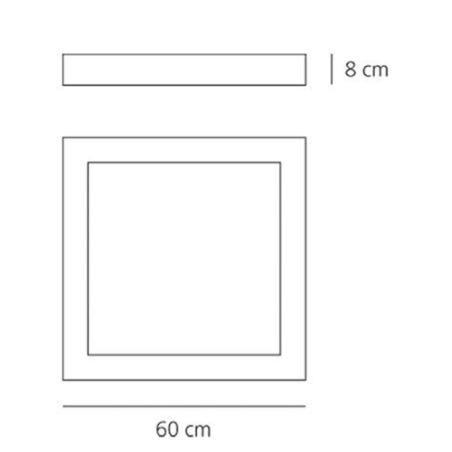 Artemide Altrove 600 LED Lampada da Parete/Soffitto