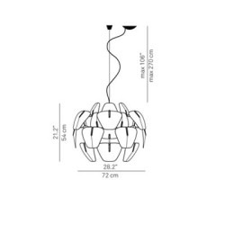 Luceplan Hope D66/18 Lampada a Sospensione