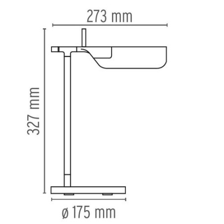 Flos Tab T Led Lampada da Tavolo