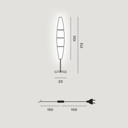 Foscarini Havana Lampada da Terra