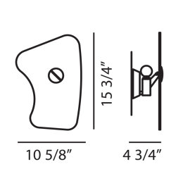 Foscarini Bit 5 Lampada da Parete