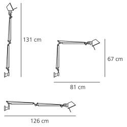 Tolomeo Wall lamp