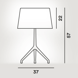Foscarini Lumiere XXL Lampada da Tavolo