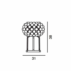 Foscarini Caboche Plus Lampada da Tavolo