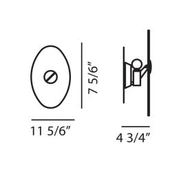 Foscarini Bit 2 Lampada da Parete