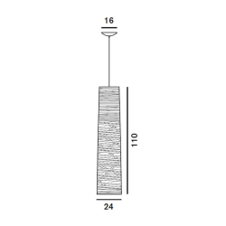 Foscarini Tress Media Lampada a Sospensione