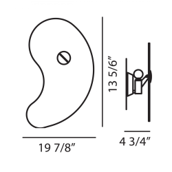 Foscarini Bit 1 Lampada da Parete
