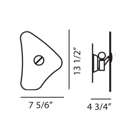 Foscarini Bit 4 Lampada da Parete