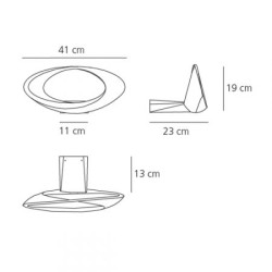 Artemide Cabildo LED Lampada da Parete