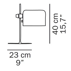 Oluce Coupè Lampada da Tavolo