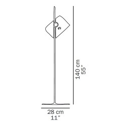 Coupè floor lamp