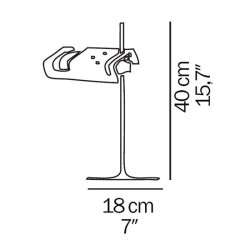 Oluce Spider Lampada da Tavolo