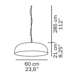 Oluce Canopy 421 Lampada a Sospensione