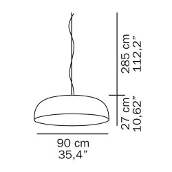 Oluce Canopy 422/L Lampada a Sospensione