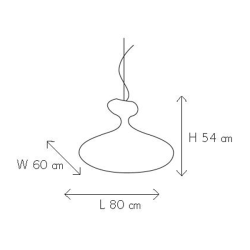 Kundalini E.T.A. Sat Lampada a Sospensione
