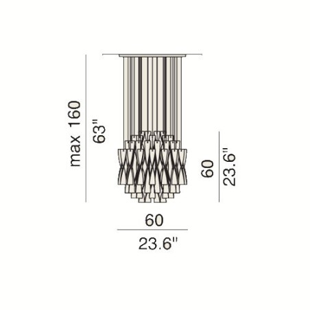 Aura 60 Suspension lamp