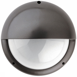 Goccia Illuminazione Kasko Tonda con Palpebra Lampada da Esterno