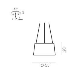 Kundalini Tripod Lampada a Sospensione