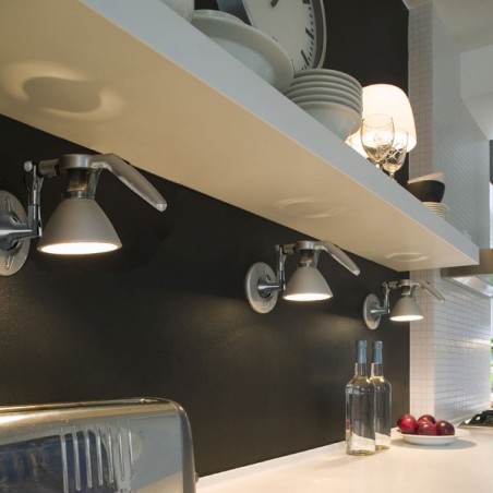 Luceplan Fortebraccio ø 11 Lampada da Parete/Soffitto