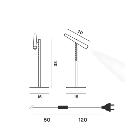 Foscarini Magneto Lampada da Tavolo