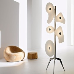 Orbital floor lamp