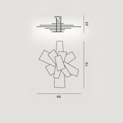 Foscarini Big Bang Lampada da Parete/Soffitto