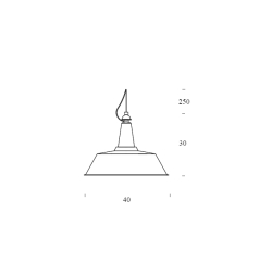 Huna suspension lamp