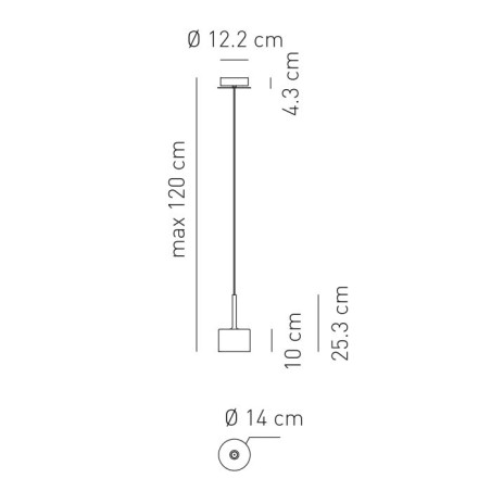 Spillray Large Suspension lamp